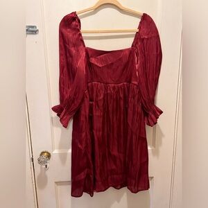 Blu Pepper Red Dress L